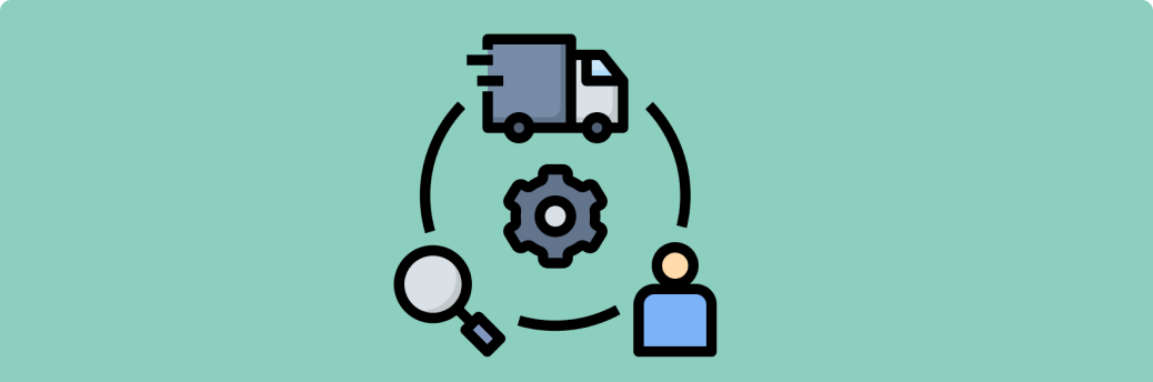 Beer Game Simulation - Illustration of a Supply Chain